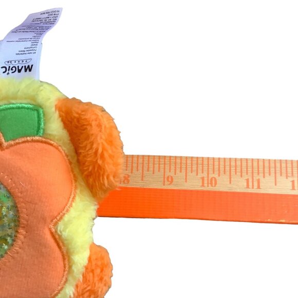 Magic Years Plush Yellow Duck Stuffed Animal Toy With Flower Glitter Details 8” - Picture 7 of 7